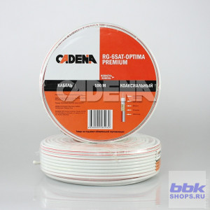 Кабель коаксиальный RG-6SAT-Optima Premium, цена за 1м