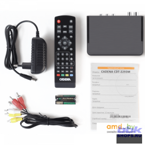 Цифровой эфирный приёмник CADENA CDT-2291SB