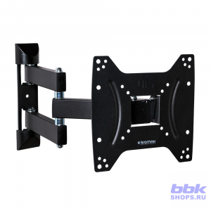 Кронштейн Kromax DIX-22 black для TV 15"-48" max 35 кг