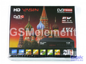 Цифровой эфирный приемник DVBT2 Yasin T8000