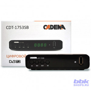 Цифровой эфирный приемник Cadena CDT-1753SB